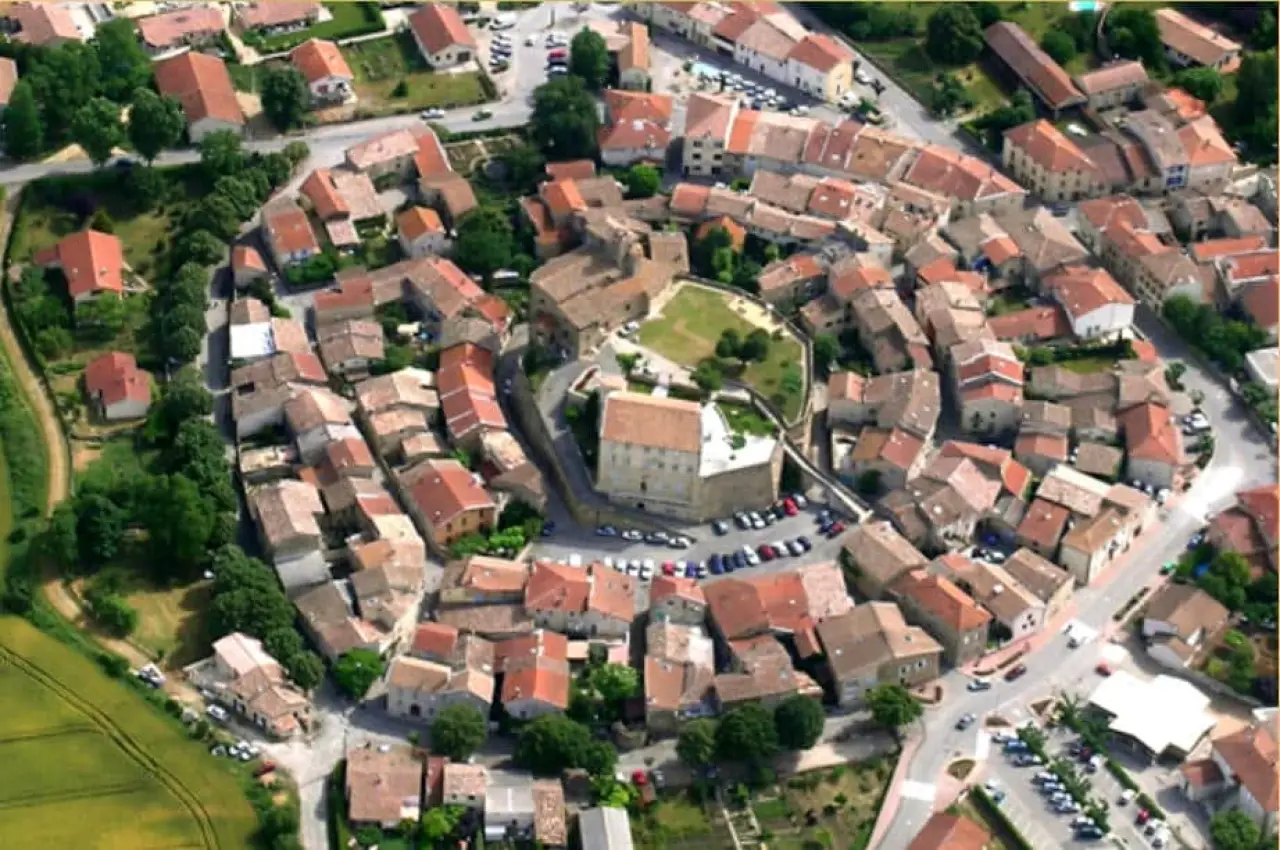 Vue d’Alixan dans la Drôme