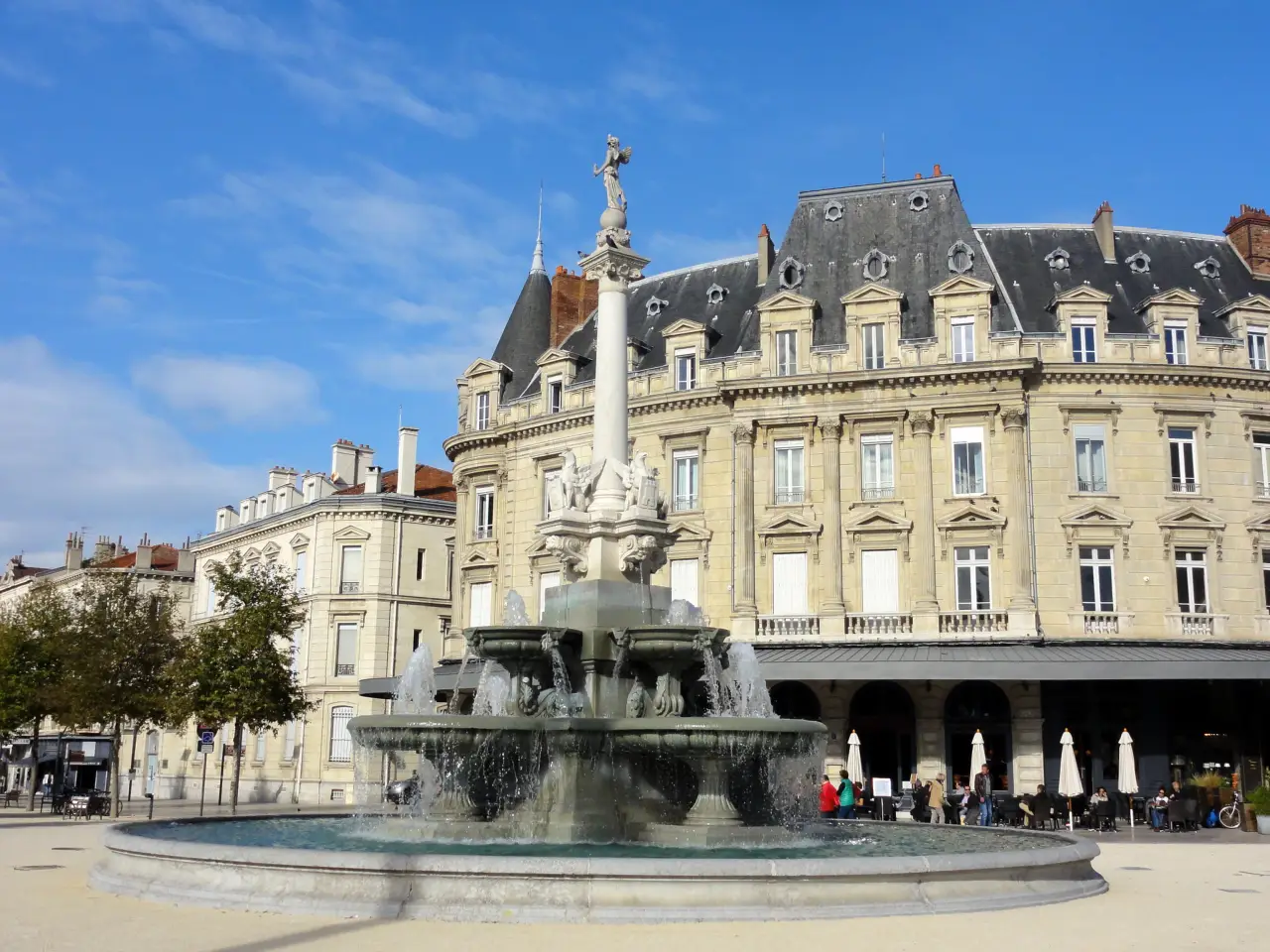 Vue de Valence dans la Drôme